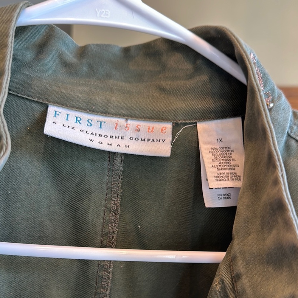 Army Green Jacket - Picture 2 of 5
